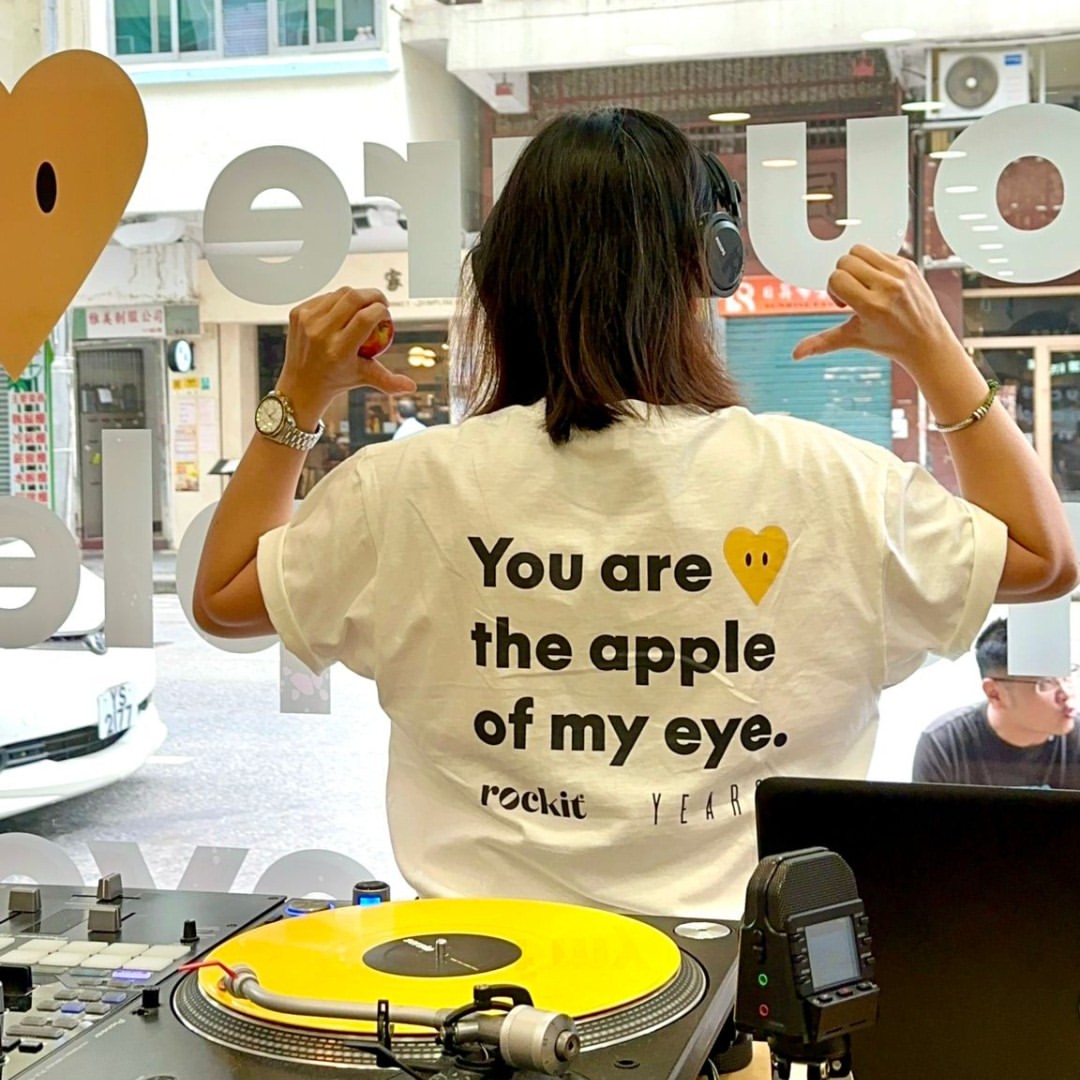 Years x Rockit "You Are The Apple Of My Eye" Tee (White)