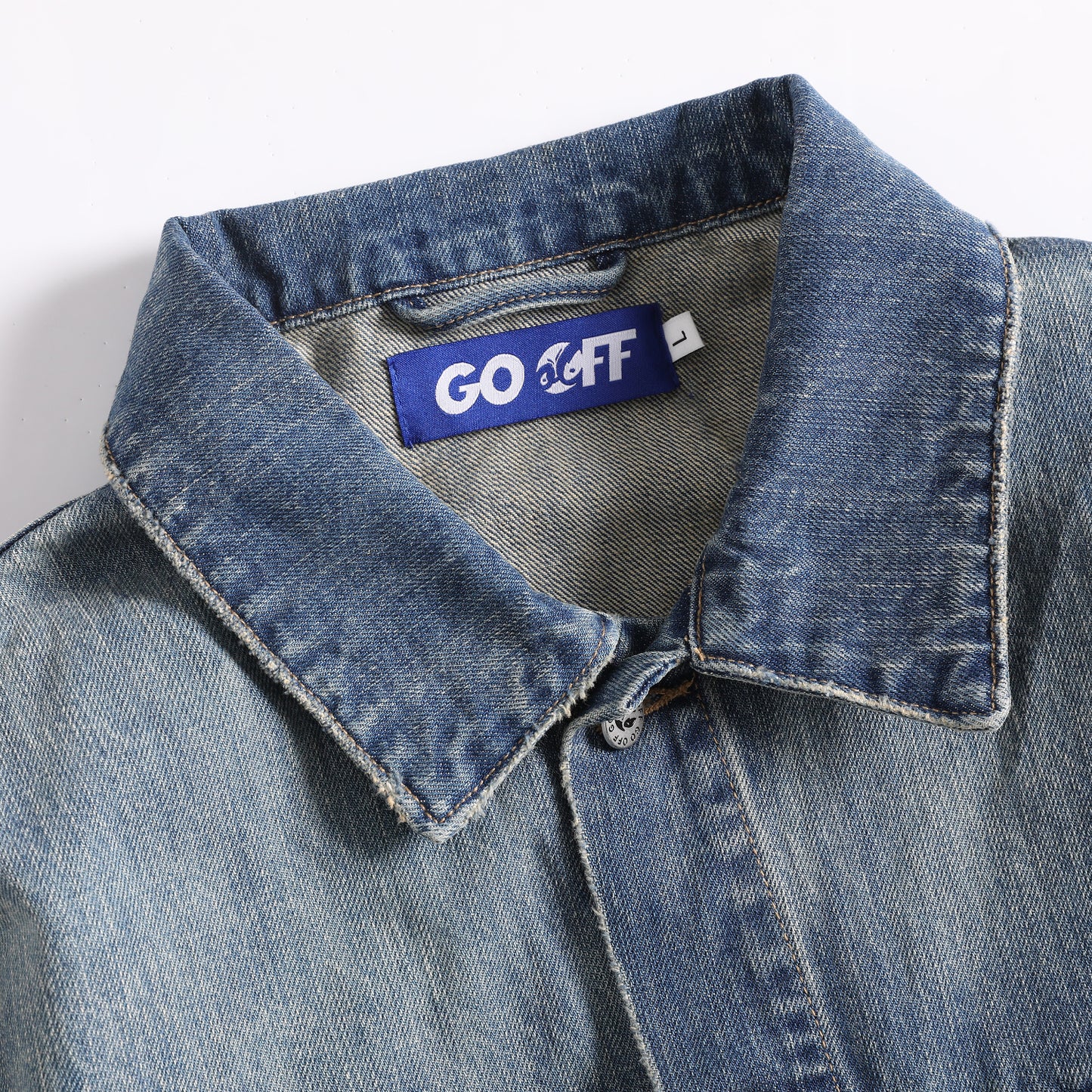 GO OFF 10TH VINTAGE DENIM JACKET