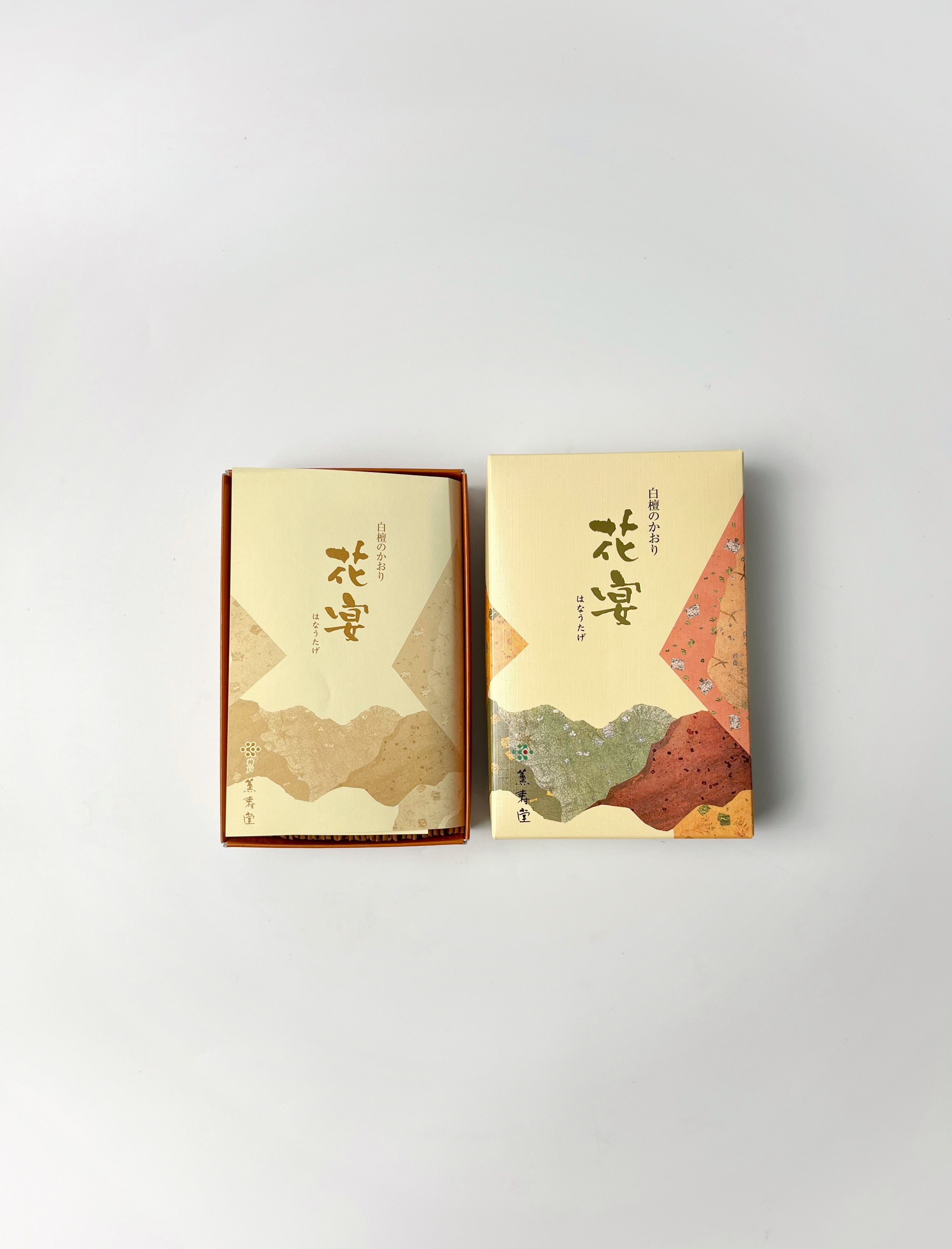 日本薰壽堂花宴白檀線香｜Japanese Flower Banquet White Sandalwood Incense