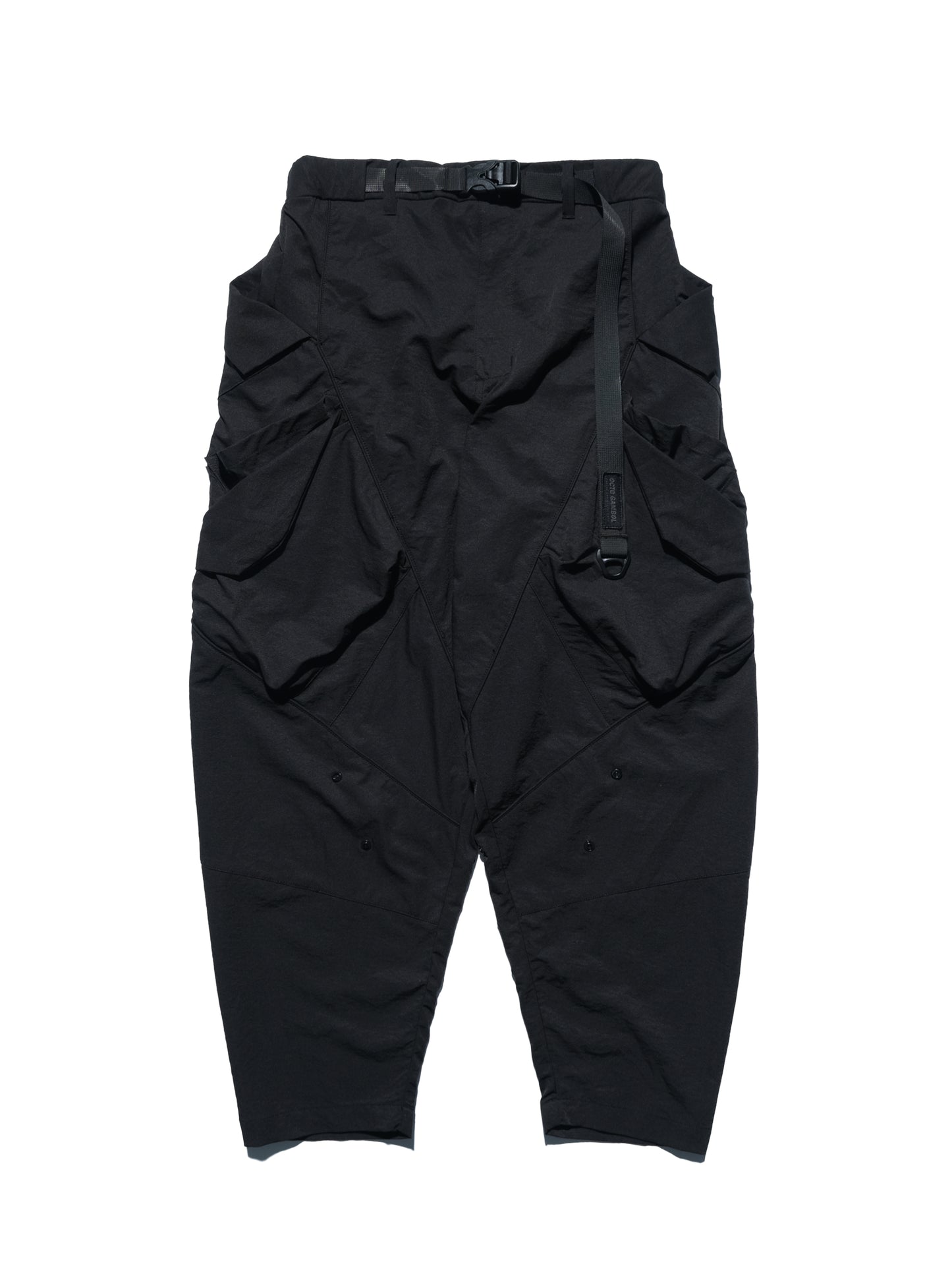 OCTO GAMBOL SS23 / 06 — P23-127 Transform Orb Pants (Black)