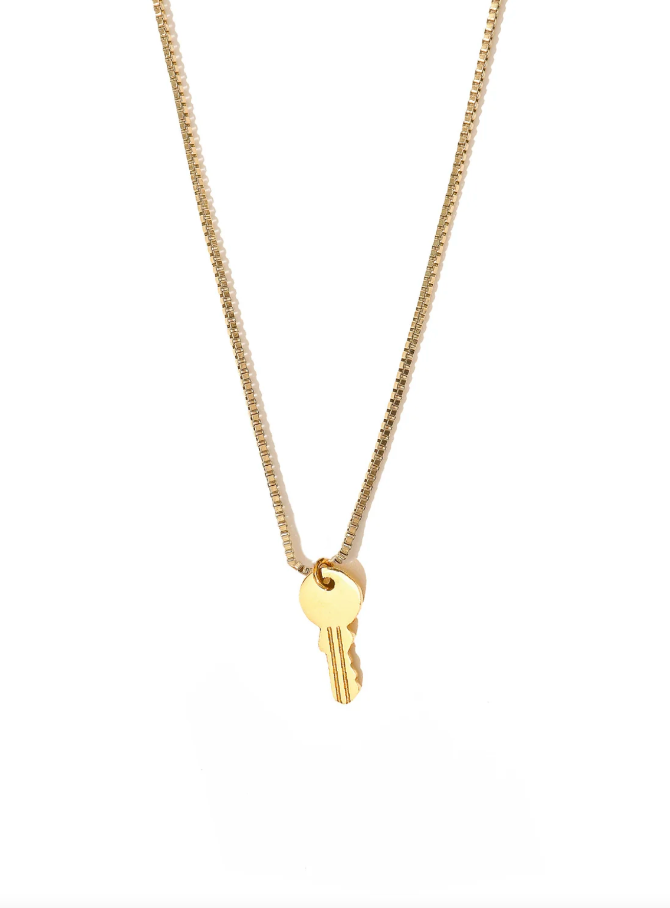 Matter Matters Unlock Key Necklace • Gold