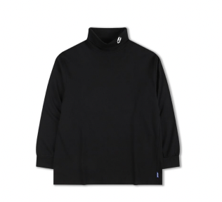 GO OFF TURTLE NECK L/S TEE（BLACK）