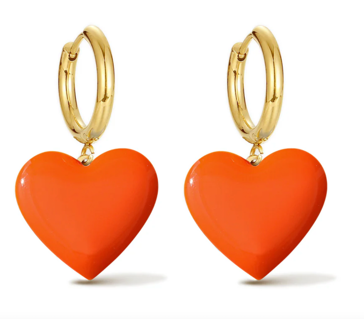 Matter Matters Hold Your Heart / Hoops • Orange & Yellow