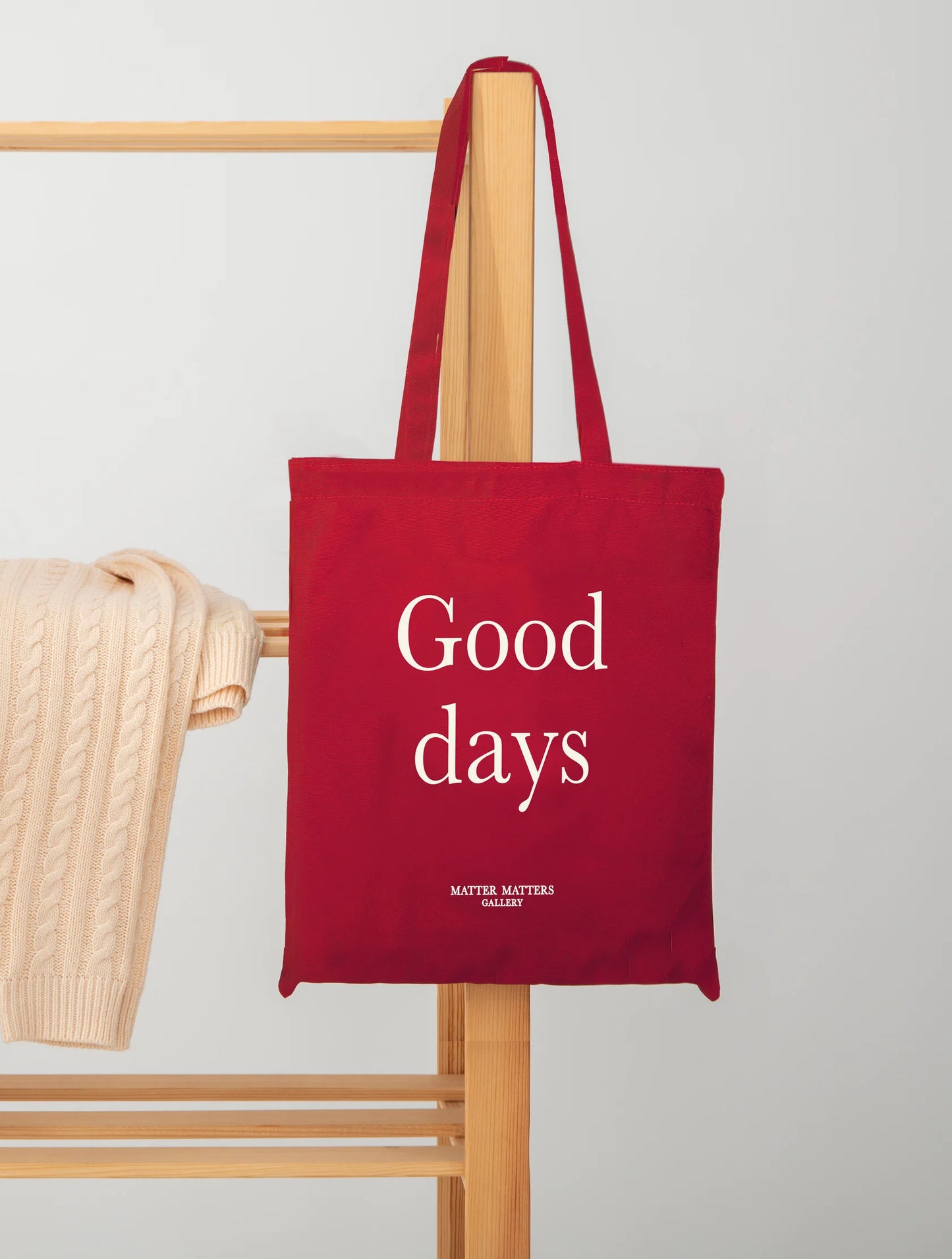 Matter Matters Good days • Red/ Tote Bag