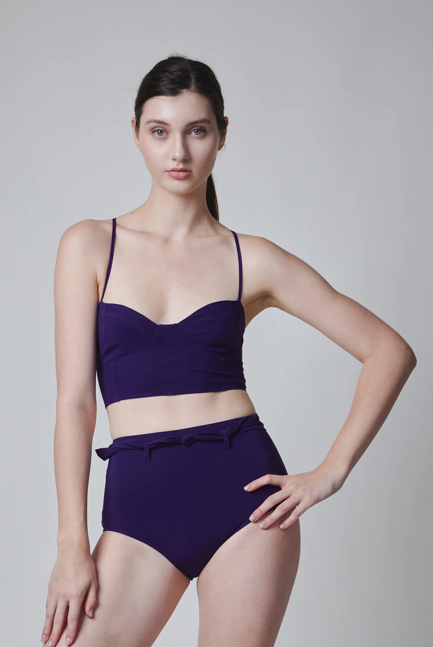 35 Degrees - Sailly Nº3 Bikini Top (Indigo Purple)