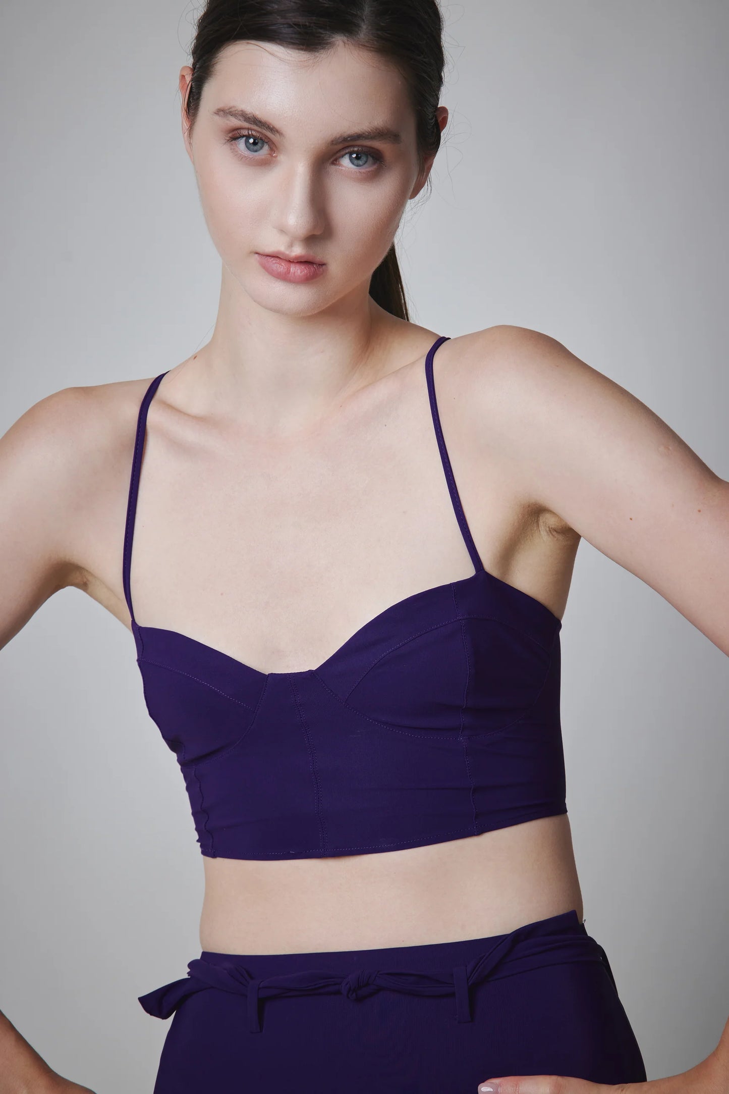 35 Degrees - Sailly Nº3 Bikini Top (Indigo Purple)