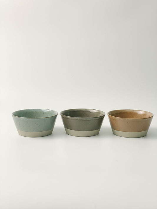 日本製美濃燒 陶瓷飯碗套裝|  Japanese Mino Ware Rice Bowl Set (Set of 3)