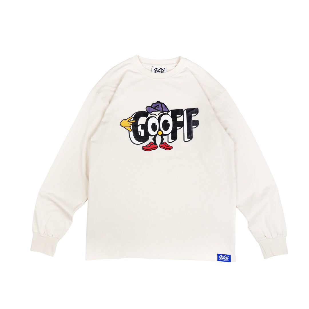 GO OFF LIL'EYES LOGO L/SL TOP