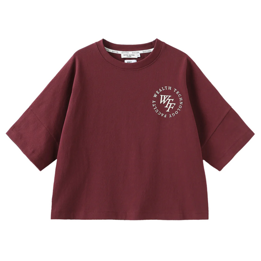 Matter Matters Wealth Short Tee (Wine)