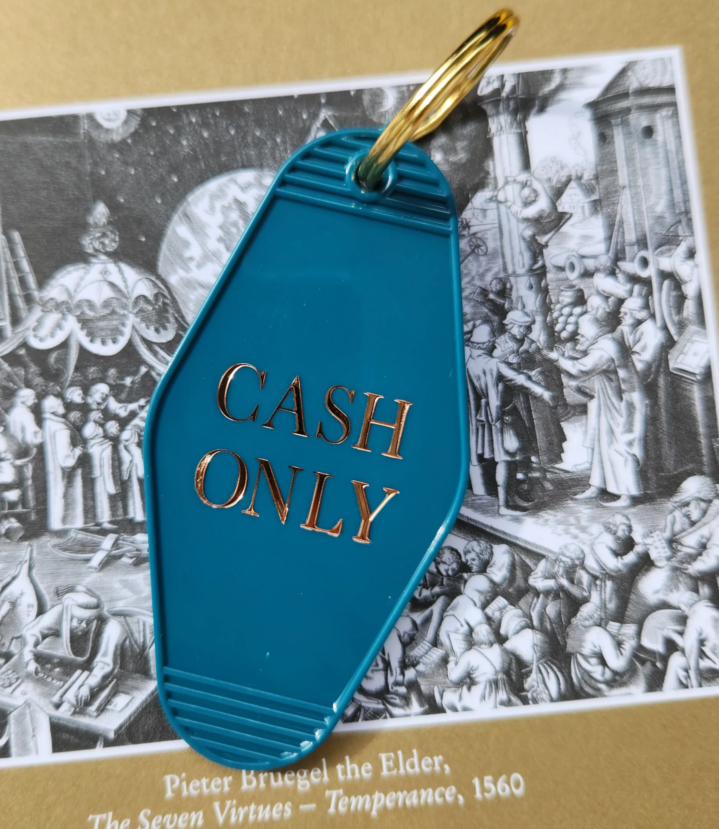 Keyring • Teal • CASH ONLY