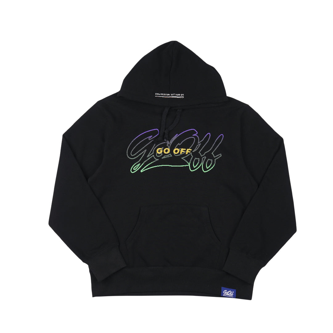 GO OFF LOGO HOODIE (BLACK)