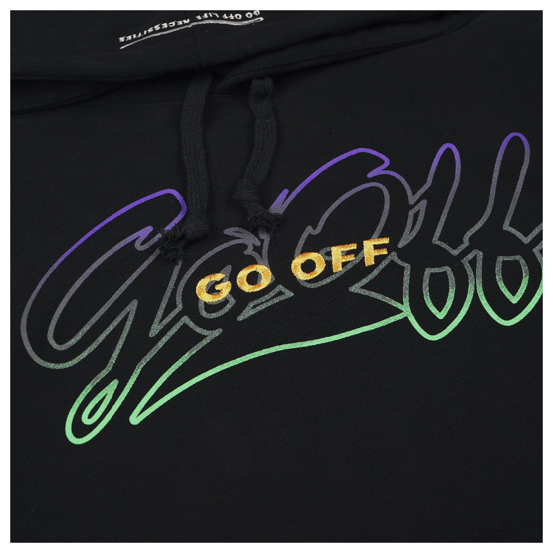 GO OFF LOGO HOODIE (BLACK)