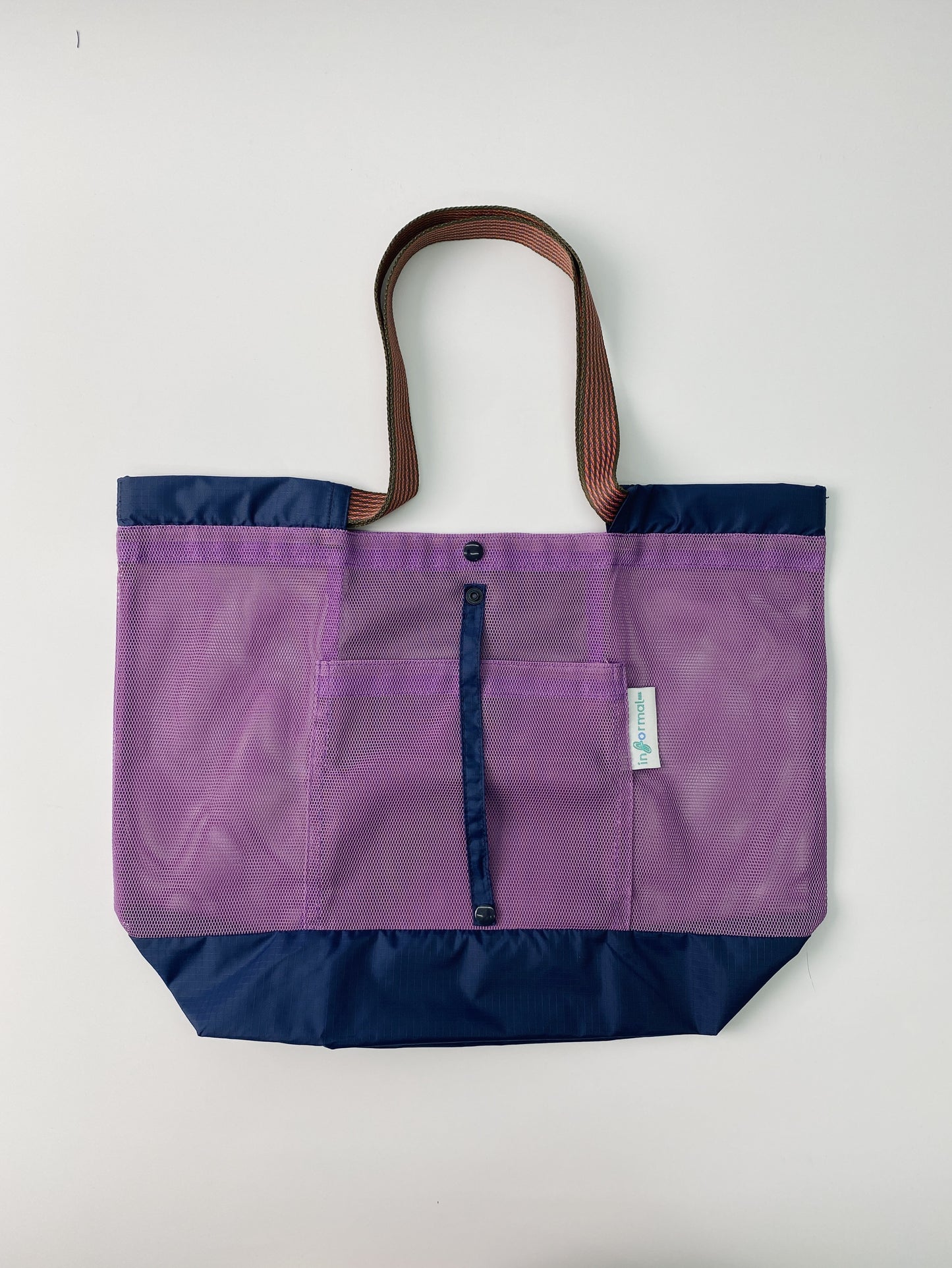 Informal Bag Mesh Checkout Bag Size M (Violet)